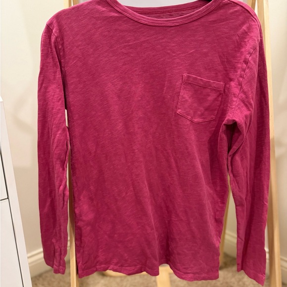 Crewcuts Boys' long-sleeve pocket garment dyes T-shirt XL - Picture 2 of 2